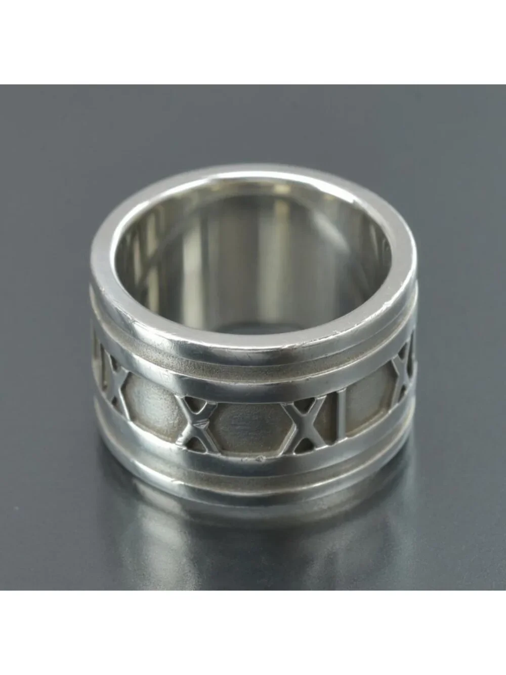Tiffany & Co Polished Atlas Wide Ring
